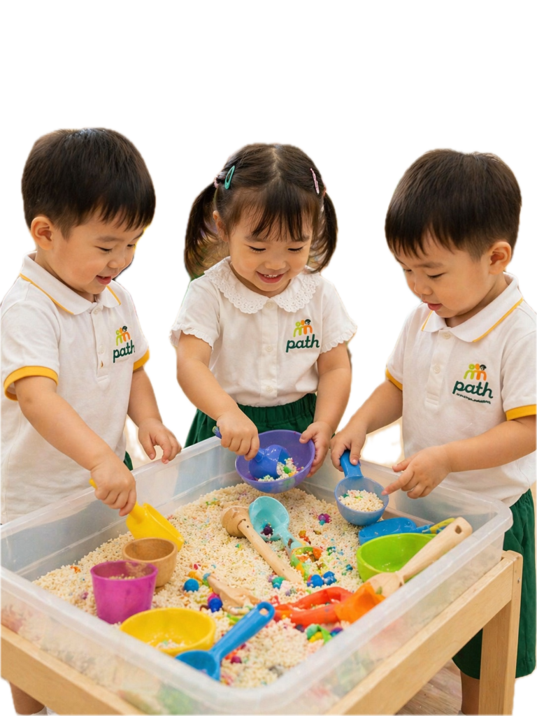 children playing