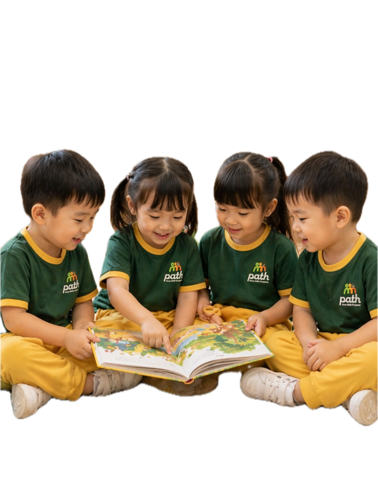 children reading